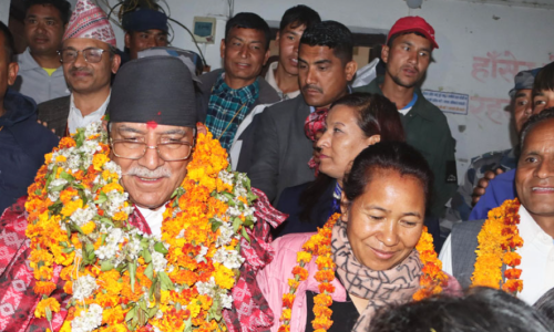 रुकुमपूर्वमा प्रचण्डको सहज जीत, एमालेका गौतम पराजित